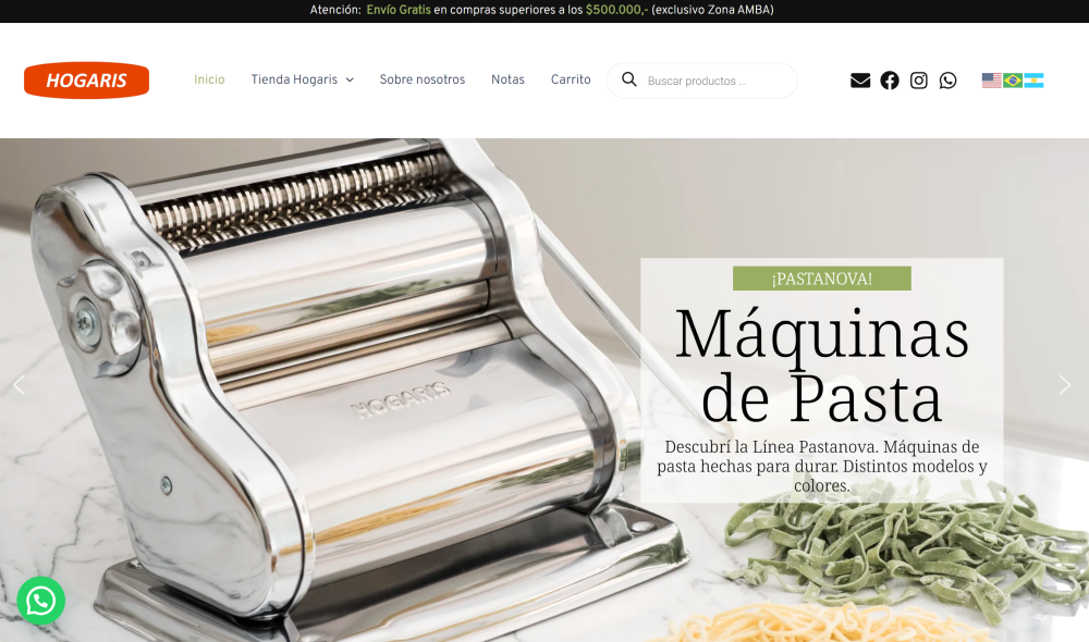 Hogaris - Weblocal.top - Diseño de sitios web