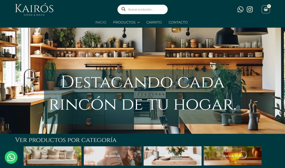 Kairos home Decco - Weblocal.top - Diseño de sitios web